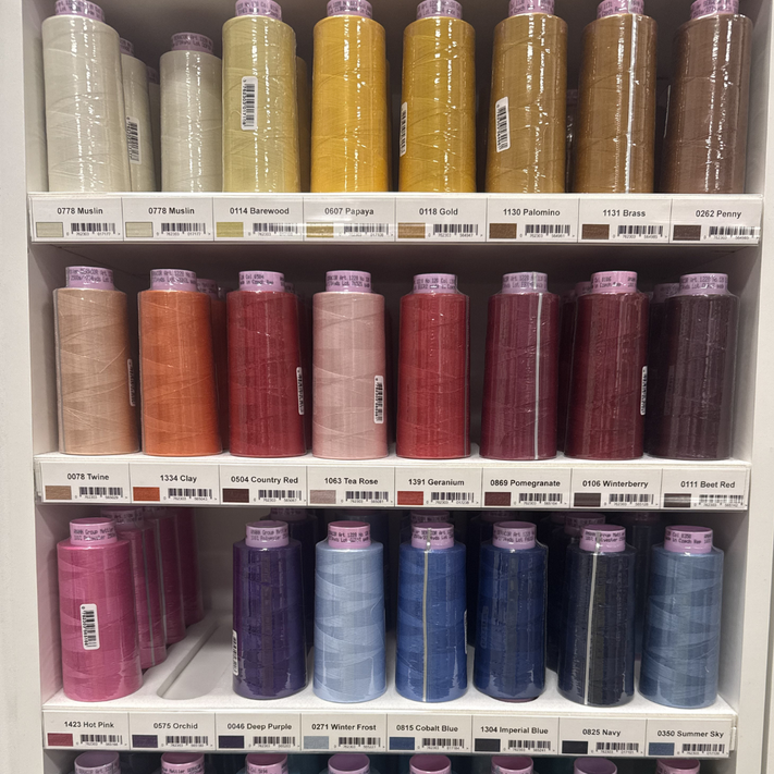 Seracor Poly Overlocker (Serger) and Longarm Thread