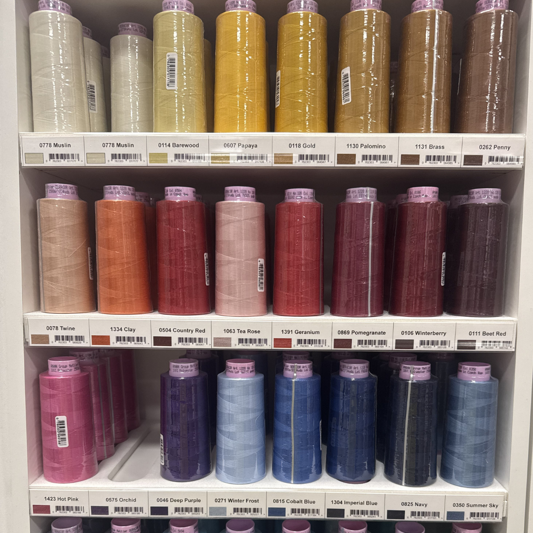 Seracor Poly Overlocker (Serger) and Longarm Thread