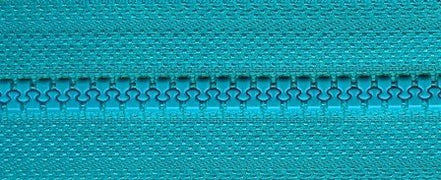 24" Separating Zipper Carribean Turq 010