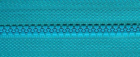 24" Separating Zipper Carribean Turq 010
