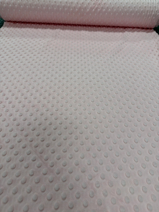 Minky Dots Lt Pink SMD7581 58/60"