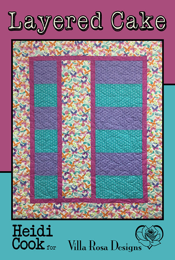 Villa Rosa Layered Cake Pattern