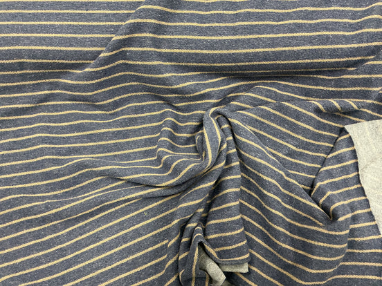 Happy Home Products Striped Terry - Denim Stripe