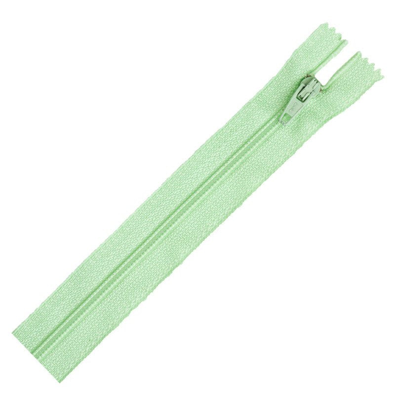 Polyester Zipper 22" - Nile Green Coats and Clark