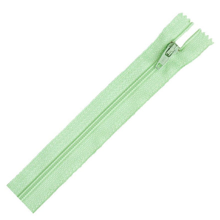 Polyester Zipper 22" - Nile Green Coats and Clark