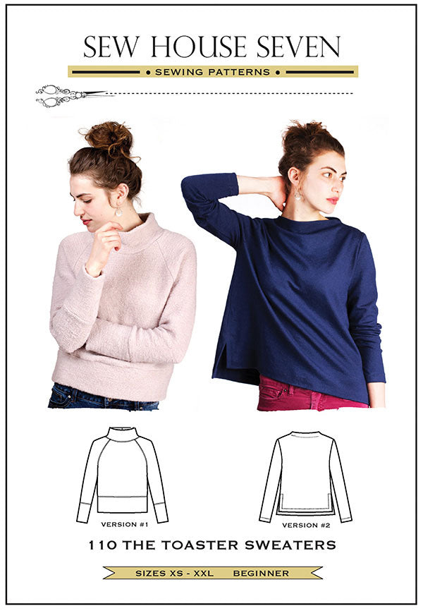 The Toaster Sweaters 16-34 Sew House Seven