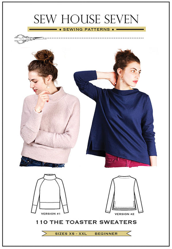 The Toaster Sweaters 16-34 Sew House Seven