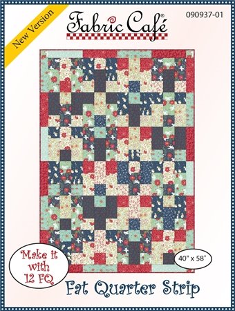 Fabric Cafe Fat Quarter Strip Pattern