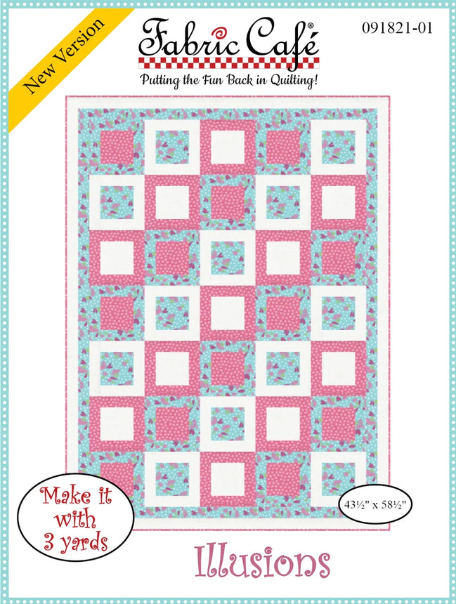 Fabric Cafe Illusions Pattern