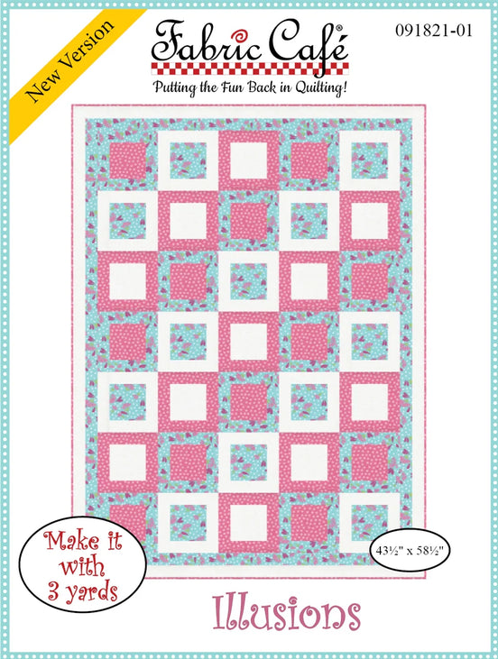 Fabric Cafe Illusions Pattern