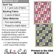 Fabric Cafe Illusions Pattern
