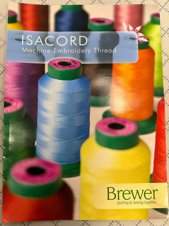 Isacord Printed Thread Chart Large