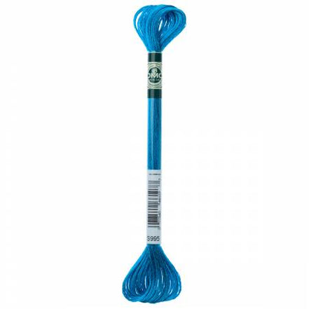 DMC Satin Floss #S995 Aurora Blue Rayon