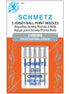 Schmetz Needle 80/12 Chrome Microtex