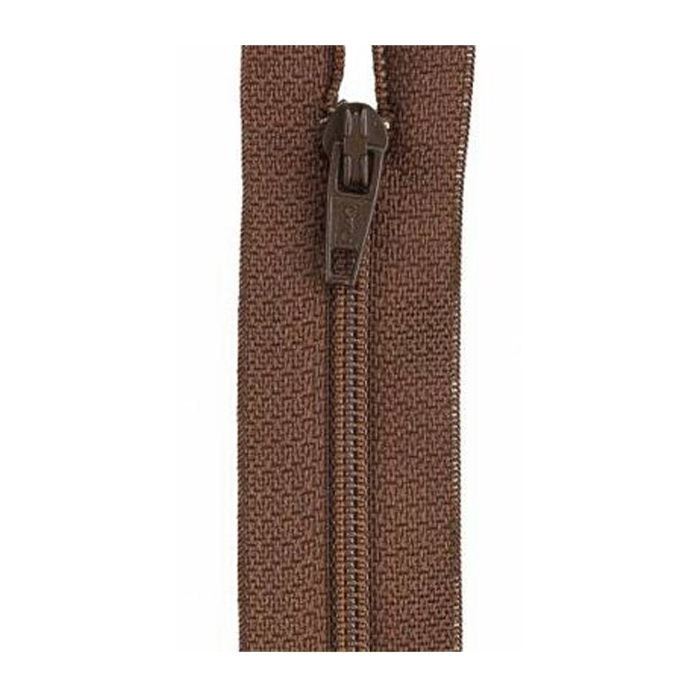 Polyester Zipper 9" - London Tan