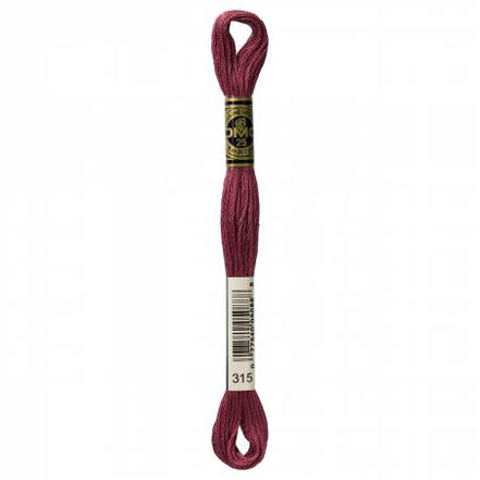 Embroidery Floss 8.7yd #315 MED DARK ANTIQUE MAUVE
