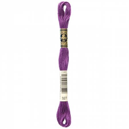 DMC Embroidery Floss 8.7yd #327 DARK VIOLET