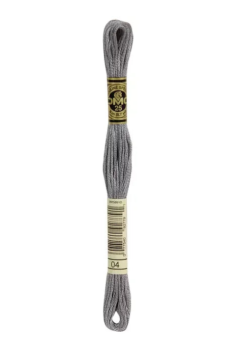 DMC Embroidery Floss 8.7yd #04 DARK TIN