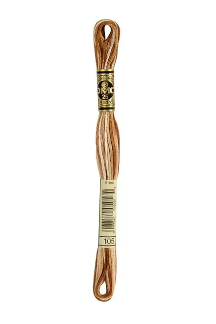 DMC Embroidery Floss 8.7yd #105WOODWORK OMBRE