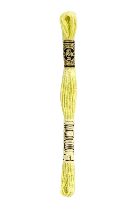 DMC Embroidery Floss 8.7yd #11 LIGHT TENDER GREEN