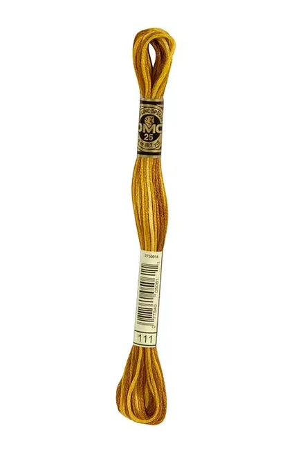 DMC Embroidery Floss 8.7yd #111 VARI MUSTARD