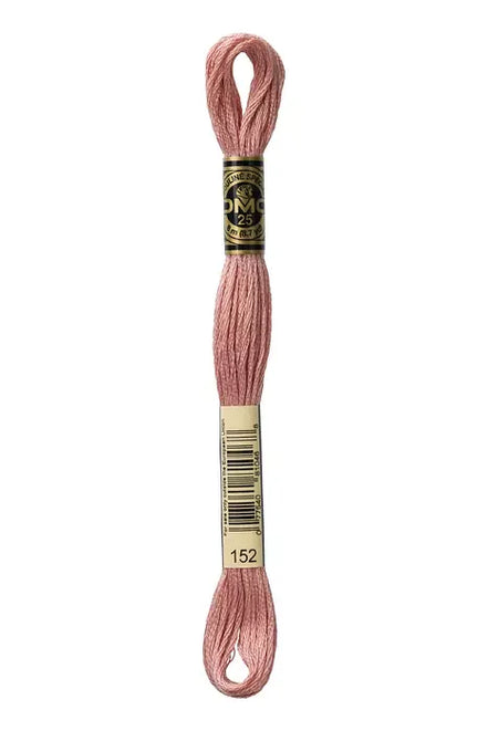 DMC Embroidery Floss 8.7yd #152 MED LIGHT SHELL PINK