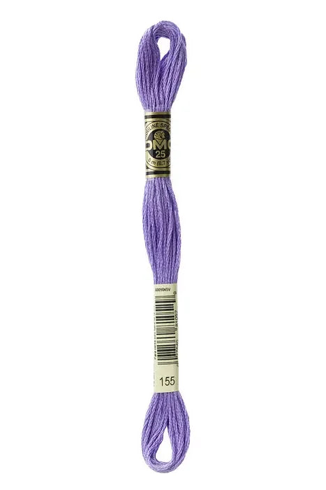 DMC Embroidery Floss 8.7yd #155 MED DARK BLUE VIOLET