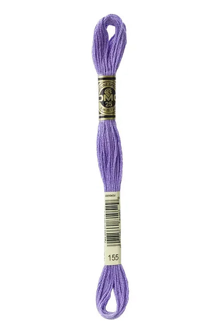 DMC Embroidery Floss 8.7yd #155 MED DARK BLUE VIOLET