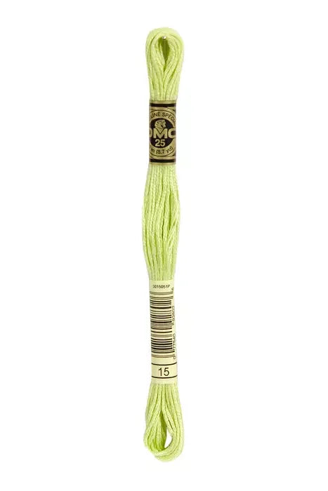 DMC Embroidery Floss 8.7yd #15 Apple Green