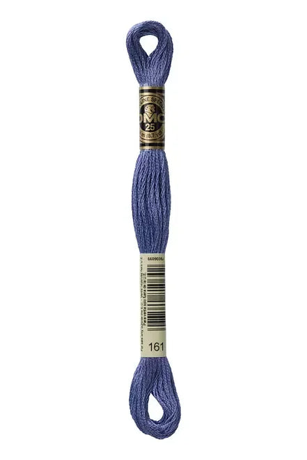 DMC Embroidery Floss 8.7yd #161 GRAY BLUE