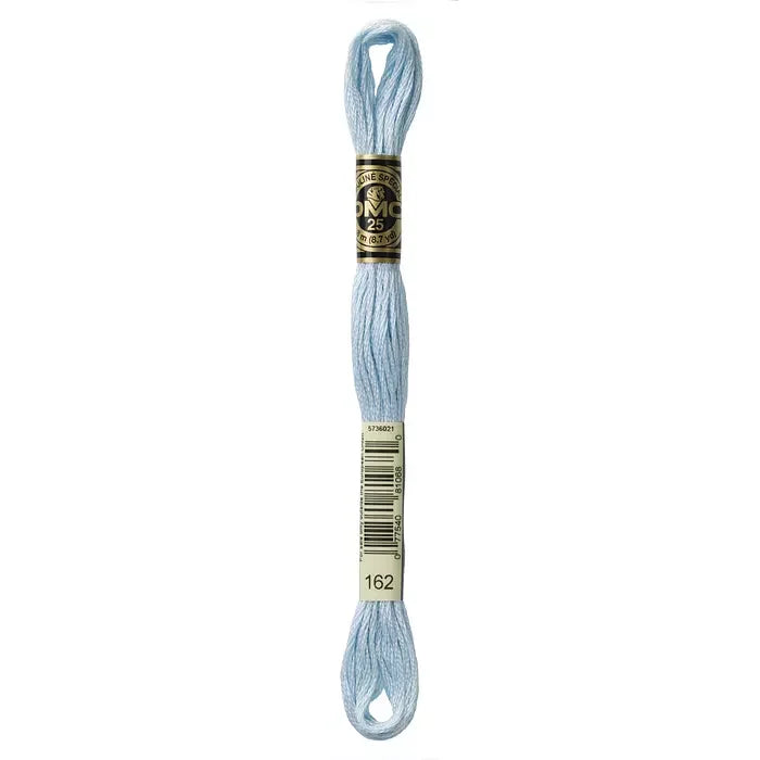 DMC Embroidery Floss 8.7yd #162 LIGHT BABY BLUE
