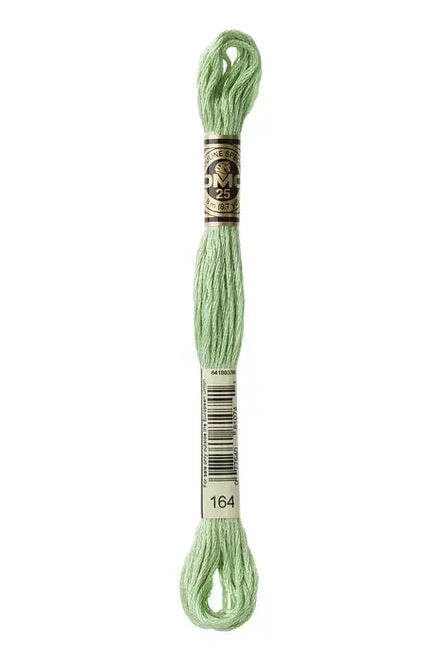 DMC Embroidery Floss 8.7yd #164 LIGHT FOREST GREEN