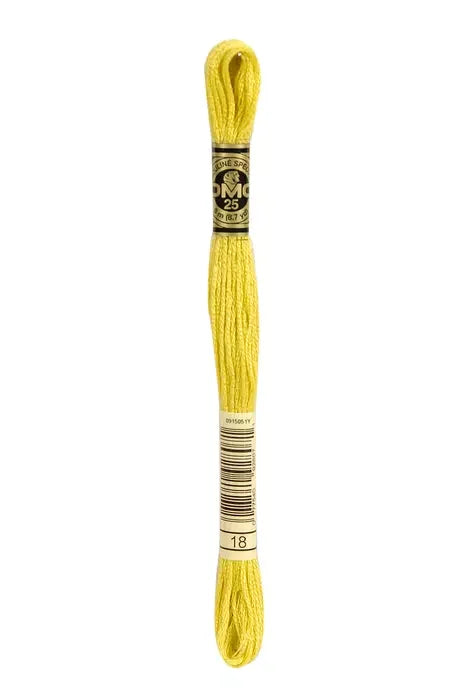 DMC Embroidery Floss 8.7yd #18 YELLOW PLUM