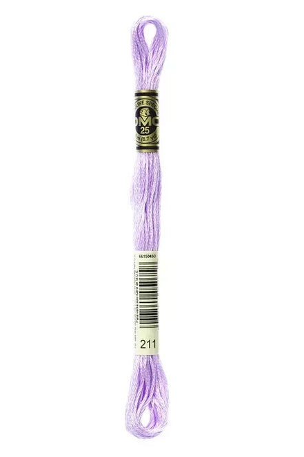 DMC Embroidery Floss 8.7yd #211 LIGHT LAVENDER