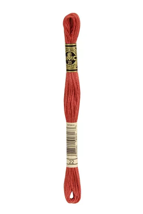 DMC Embroidery Floss 8.7yd #22 ALIZARIN