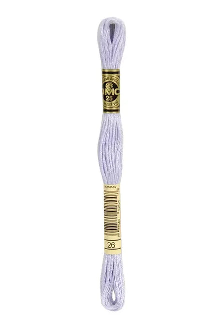 DMC Embroidery Floss 8.7yd #26 PALE LAVENDER