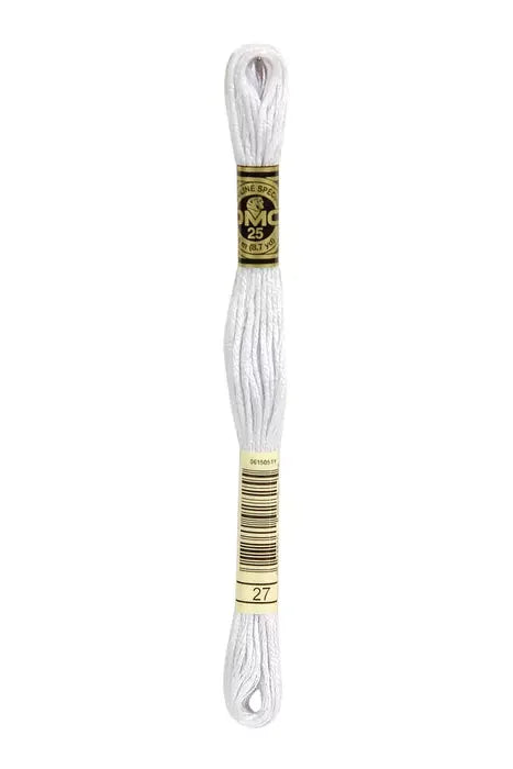 DMC Embroidery Floss 8.7yd #27 WHITE VIOLET