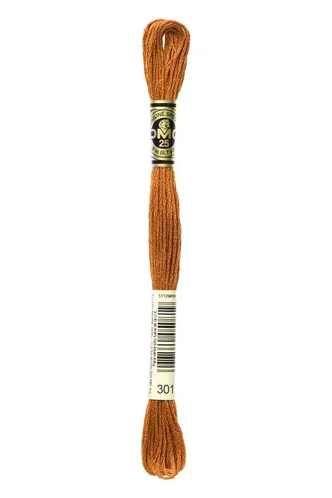 DMC Embroidery Floss 8.7yd #301 MEDIUM MAHOGANY