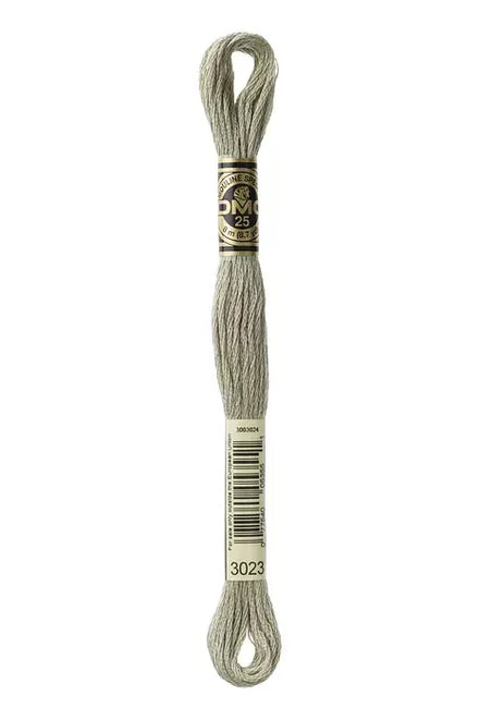 DMC Embroidery Floss 8.7yd #3023 LIGHT BROWN GRAY