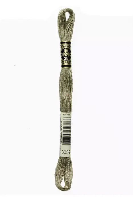 DMC Embroidery Floss 8.7yd #3032 MEDIUM MOCHA BROWN