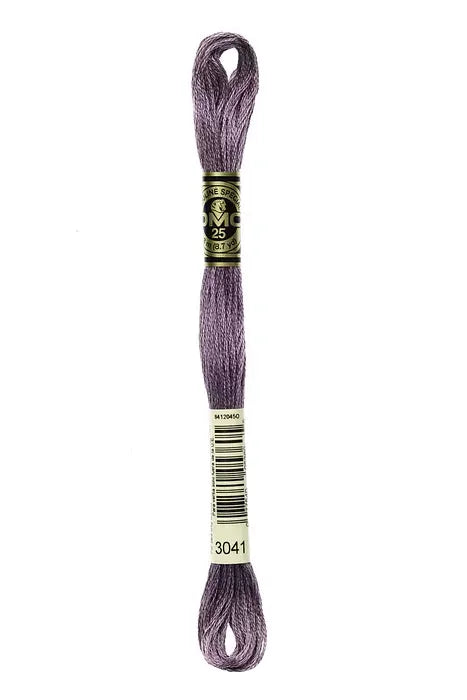 DMC Embroidery Floss 8.7yd #3041 MEDIUM ANTIQUE VIOLET