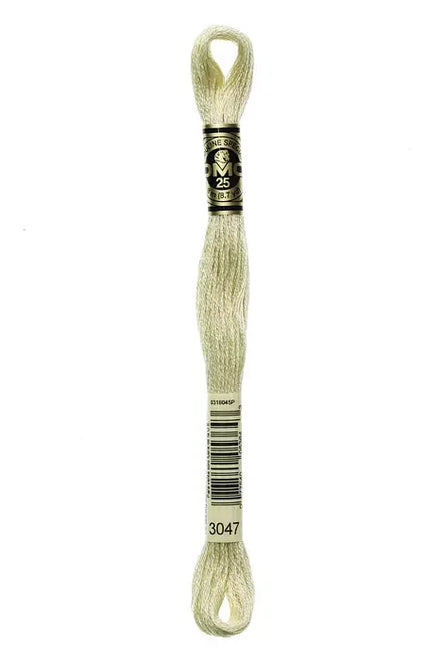 DMC Embroidery Floss 8.7yd #3047 LIGHT YELLOW BEIGE