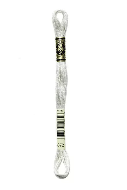 DMC Embroidery Floss 8.7yd #3072 VERY LIGHT BEAVER GRAY