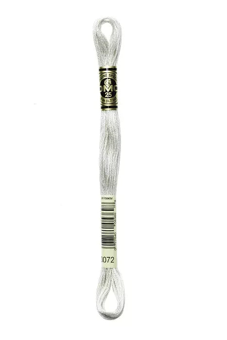 DMC Embroidery Floss 8.7yd #3072 VERY LIGHT BEAVER GRAY