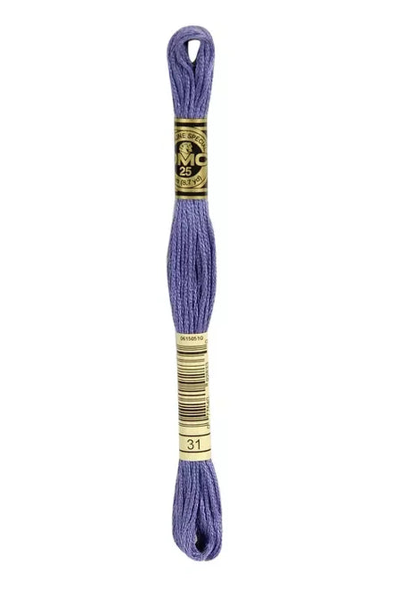 DMC Embroidery Floss 8.7yd #31 BLUEBERRY