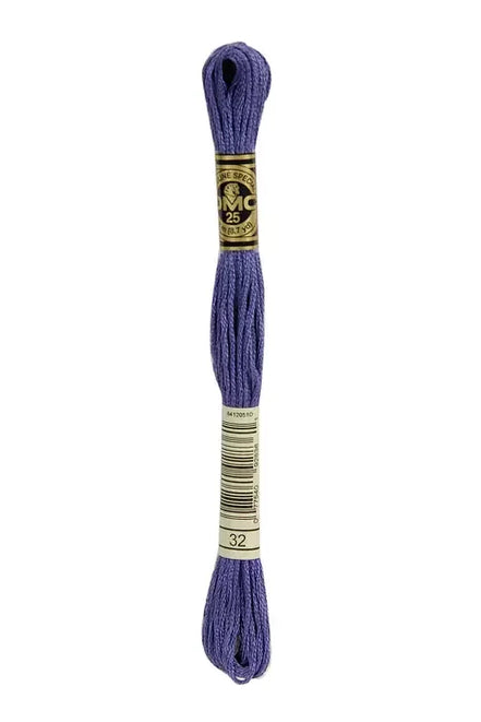 DMC Embroidery Floss 8.7yd #32 DARK BLUEBERRY