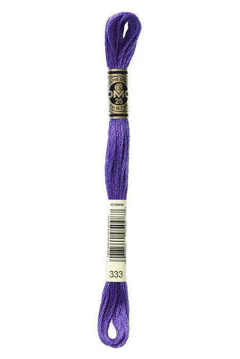 DMC Embroidery Floss 8.7yd #333 VERY DARK BLUE VIOLET
