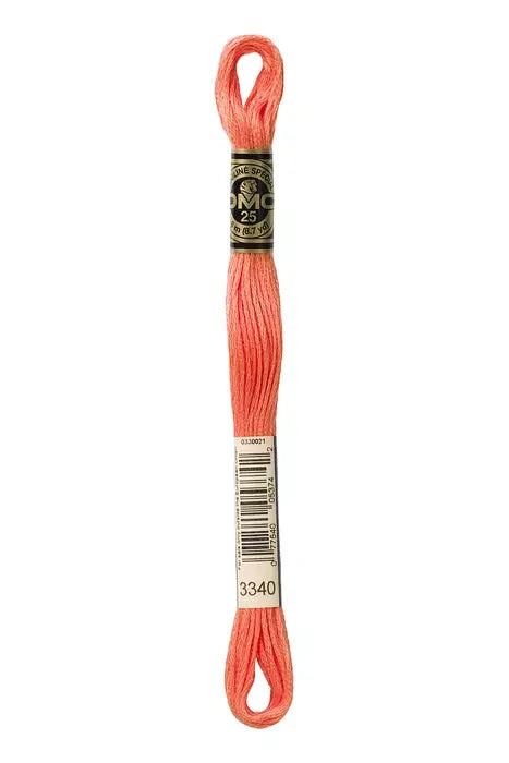 DMC Embroidery Floss 8.7yd #3340 MEDIUM APRICOT