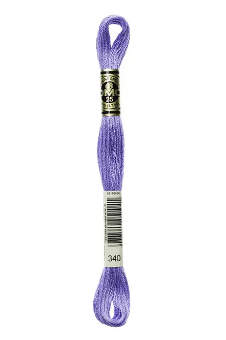 DMC Embroidery Floss 8.7yd #340 MEDIUM BLUE VIOLET