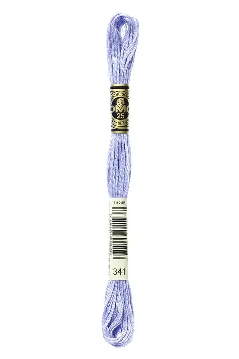 DMC Embroidery Floss 8.7yd #341 LIGHT BLUE VIOLET